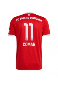 Bayern Munich Kingsley Coman #11 Fotballdrakt Hjemme Klær 2022-23 Korte ermer